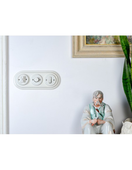 Interrupteur rotatif à un pôle pour escalier