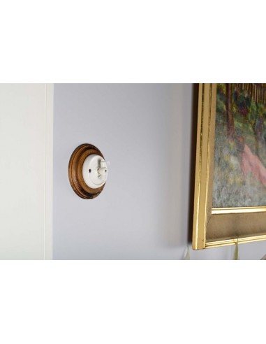 Interrupteur rotatif à un pôle pour escalier