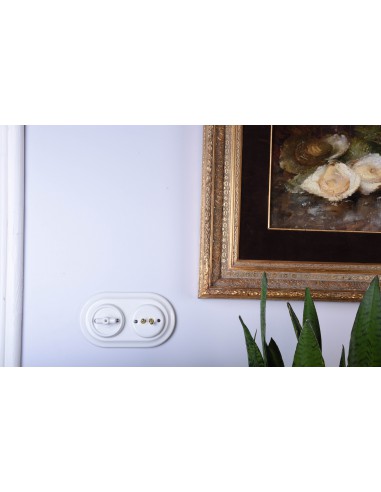 Interrupteur rotatif à un pôle pour escalier