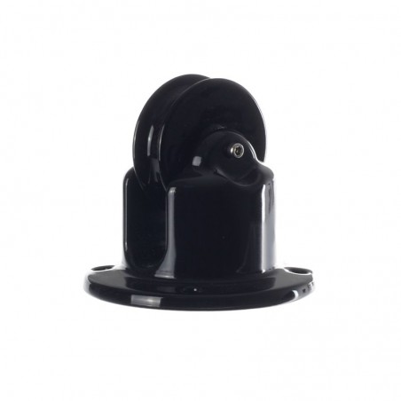 CERAMICZNE KOŁO SUFITOWE CZARNE