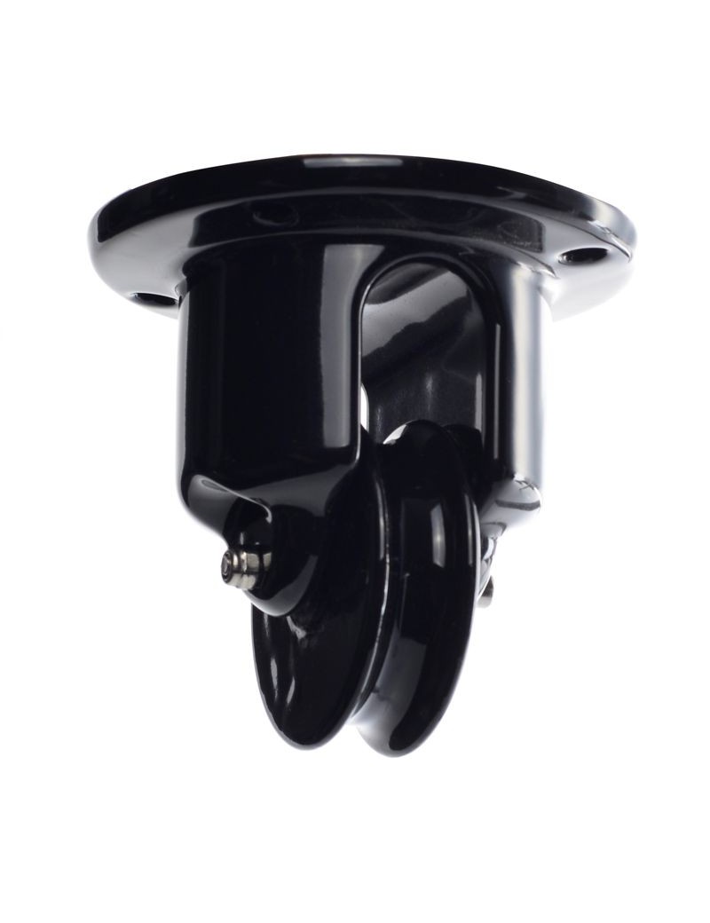 CERAMICZNE KOŁO SUFITOWE CZARNE