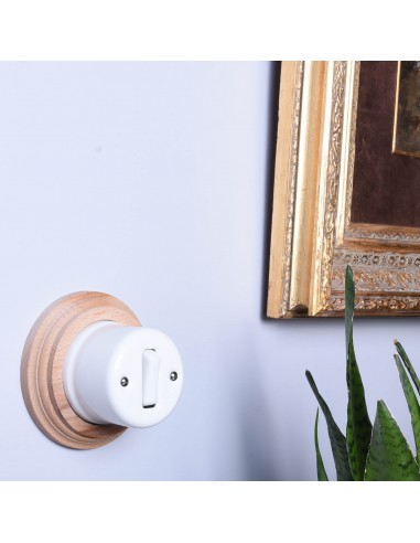 RETRO LOFT CERAMIC SWITCH CONTROLING BLINDS