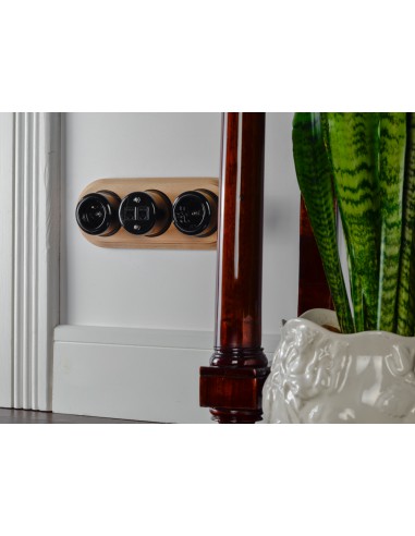 RETRO LOFT CERAMIC SURFACE MOUNTED SOCKET 2xUSB