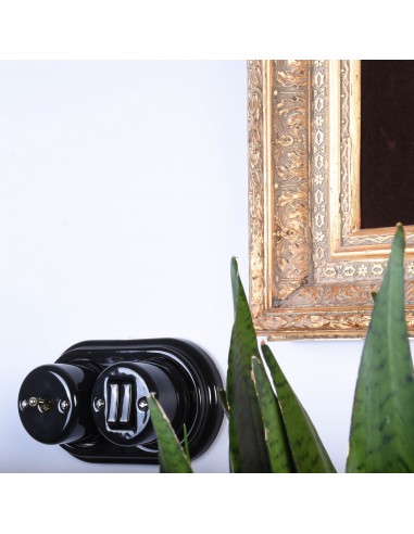 RETRO LOFT CERAMIC SWITCH CONTROLING BLINDS