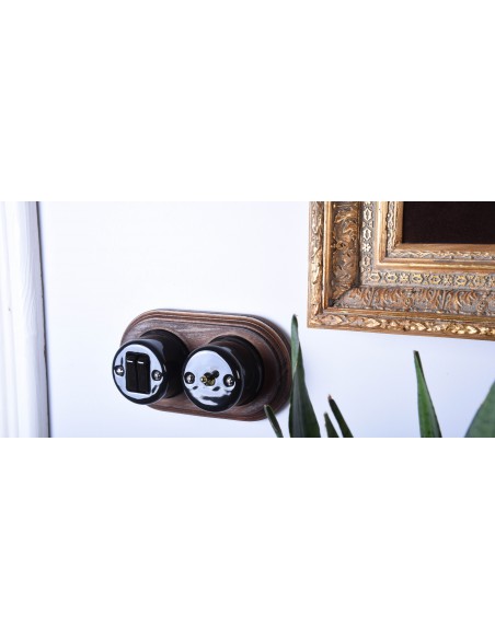 RETRO LOFT CERAMIC SWITCH CONTROLING BLINDS