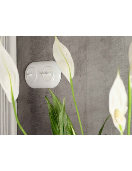 LOFT DOUBLE FRAME 156x85mm WHITE JLM