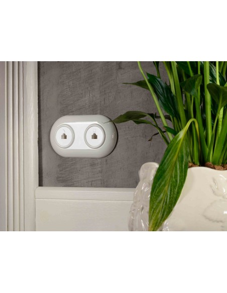 LOFT DOUBLE FRAME 156x85mm WHITE JLM