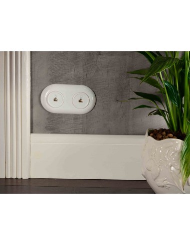 LOFT DOUBLE FRAME 156x85mm WHITE JLM