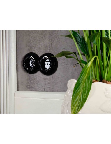 LOFT ENCHUFE 230V CON PIN NEGRO JLM SIN MARCO