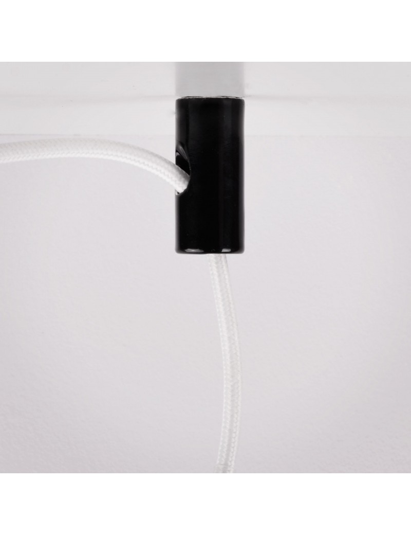 KERAMICKÝ HÁK NA KABEL 20x45mm ČERNÝ