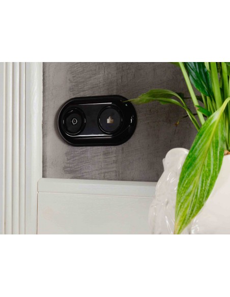 LOFT DUPLA KERET 156x 85mm FEKETE JLM "2" TÍPUS