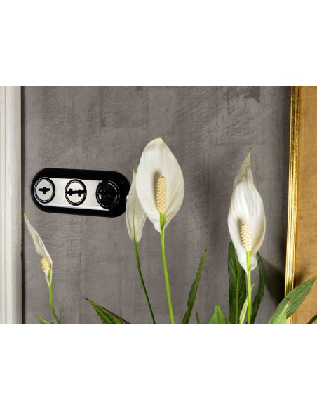 LOFT RÁMEČEK TROJITÝ 227x85mm ČERNÝ JLM TYP "2"