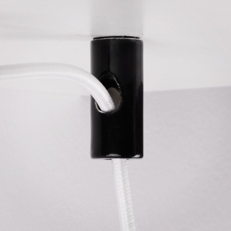 KERAMICKÝ HÁK NA KABEL 20x45mm ČERNÝ