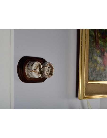 KERÁMIA FALRA SZERELHETŐ KAPCSOLÓ KÉTSÁVOS