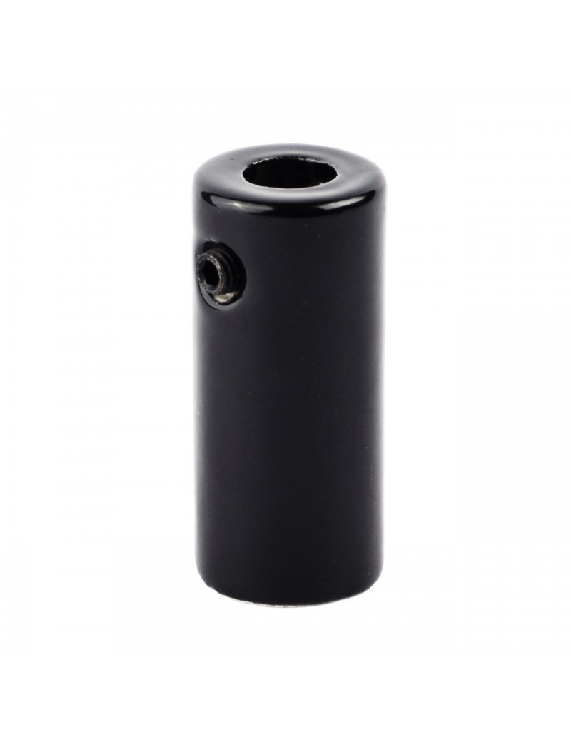 KERAMICKÝ HÁK NA KABEL 20x45mm ČERNÝ