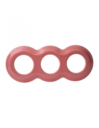 Kerámia hármas keret Hóember Pasztell Lazac