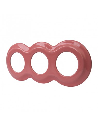 Kerámia hármas keret Hóember Pasztell Lazac