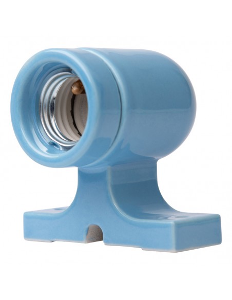 Applique murale en céramique E27 bleu pastel CK520W