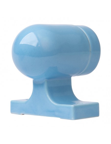 Applique murale en céramique E27 bleu pastel CK520W