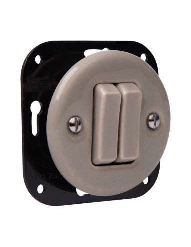 CERAMICZNY WŁĄCZNIK PODTYNKOWY DWUTOROWY...