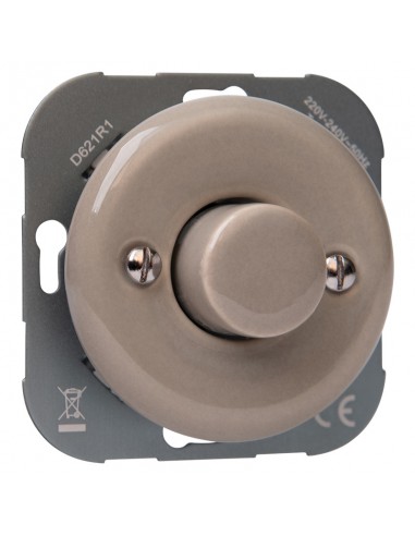 VARIATEUR CÉRAMIQUE ENCASTRÉ 5-150W OLIVE...