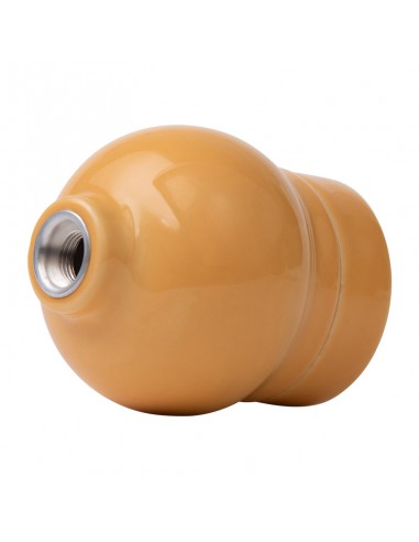 Keramická objímka žiarovky E27 XD06W žltá