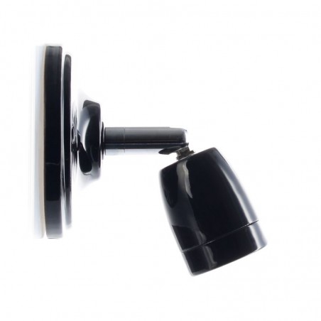 KERAMICKÉ NÁSTENNÉ SVIETIDLO ČIERNE