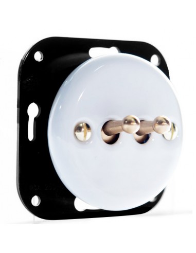 KERÁMIA FALSÍK ALATTI KAPCSOLÓ KÉTSÁVOS KAROS...