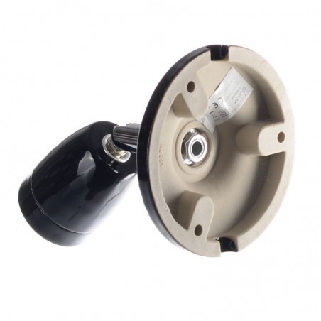 KERAMICKÉ NÁSTENNÉ SVIETIDLO ČIERNE