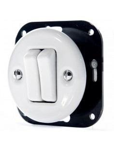 WŁĄCZNIK DWUTOROWY KLAWISZOWY