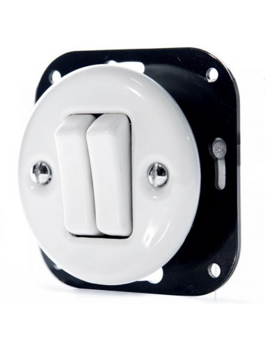 WŁĄCZNIK DWUTOROWY KLAWISZOWY