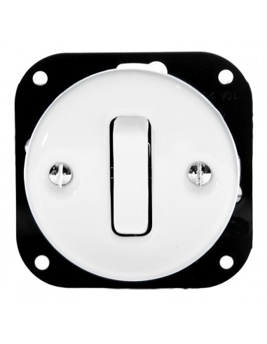 RETRO LOFT KERAMICKÝ VYPÍNAČ PODTYNK