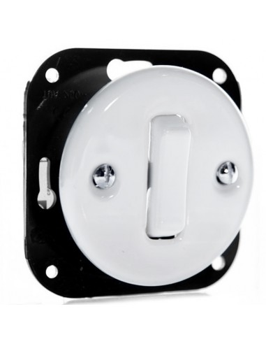 RETRO LOFT KERAMICKÝ VYPÍNAČ PODTYNK