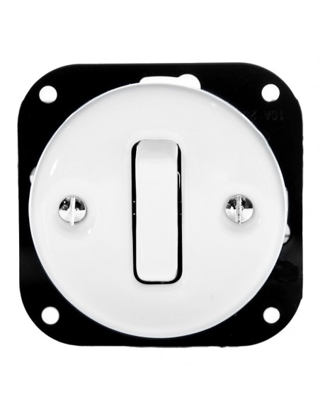 RETRO LOFT CERAMIC SINGLE-MOUNTED FLUSH-MOUNTED SWITCH