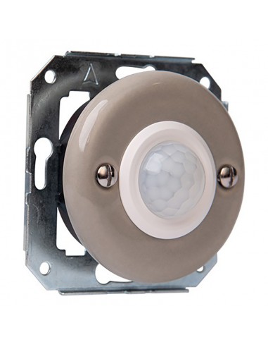 Détecteur de mouvement en céramique, olive pastel