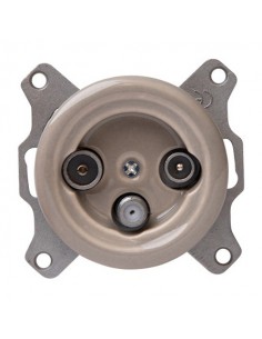 CERAMICZNE GNIAZDO RTV SAT PODTYNKOWE PASTELOWE OLIWKA... 2