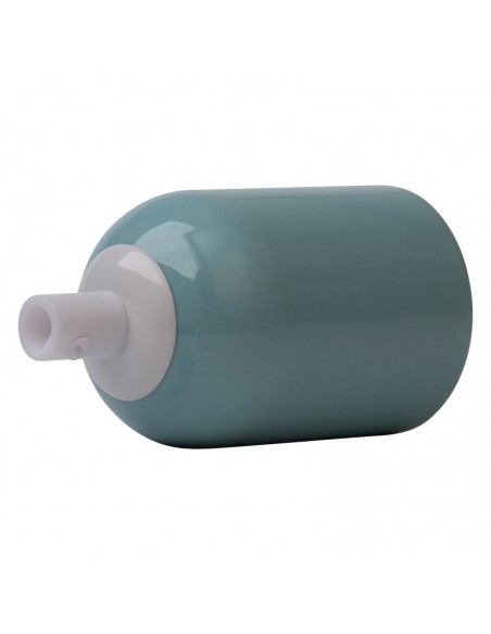 Douille de lampe en céramique E27 menthe pastel