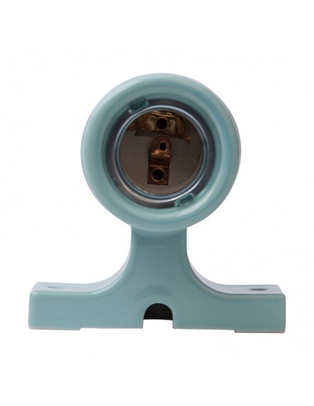 CERAMICZNY KINKIET E27 PASTELOWY MIĘTOWY CK520W