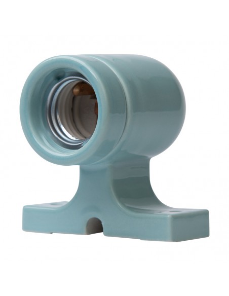 CERAMICZNY KINKIET E27 PASTELOWY MIĘTOWY CK520W