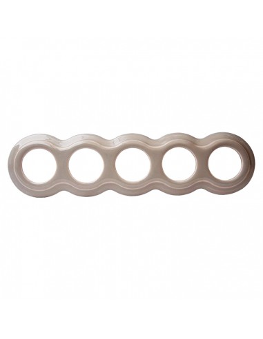 CERAMICZNA RAMKA PIĘCIOKROTNA BAŁWANEK PASELOWA...