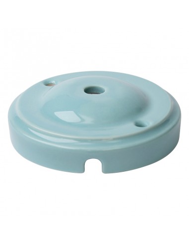 Rosace de plafond ronde en céramique 100 mm...