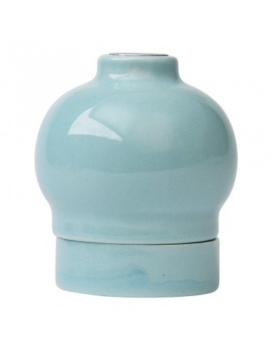 Douille en céramique E27 XD06W menthe pastel