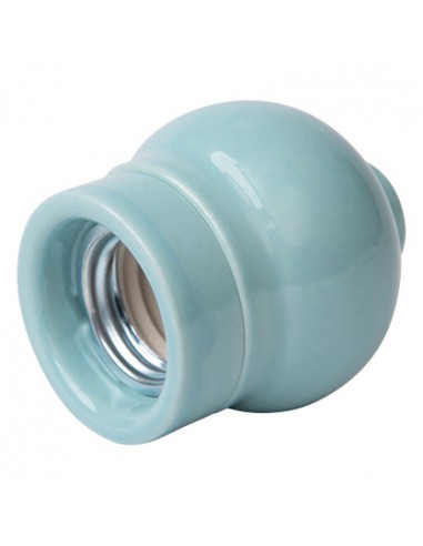 Douille en céramique E27 XD06W menthe pastel