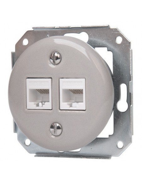 Prise 2xRJ45
