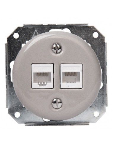 Prise 2xRJ45