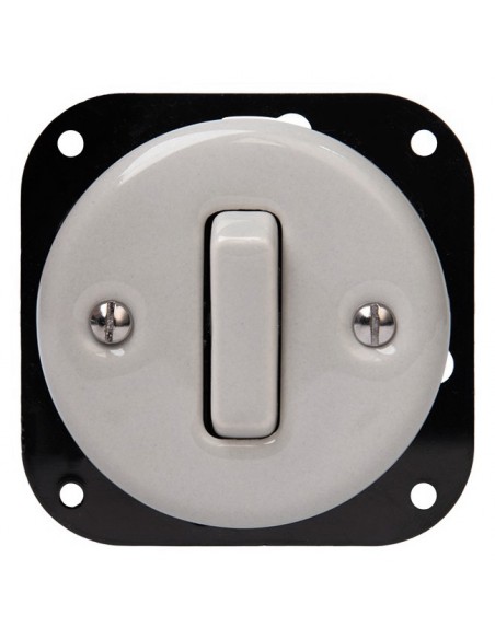 RETRO LOFT CERAMIC SINGLE-MOUNTED FLUSH-MOUNTED SWITCH