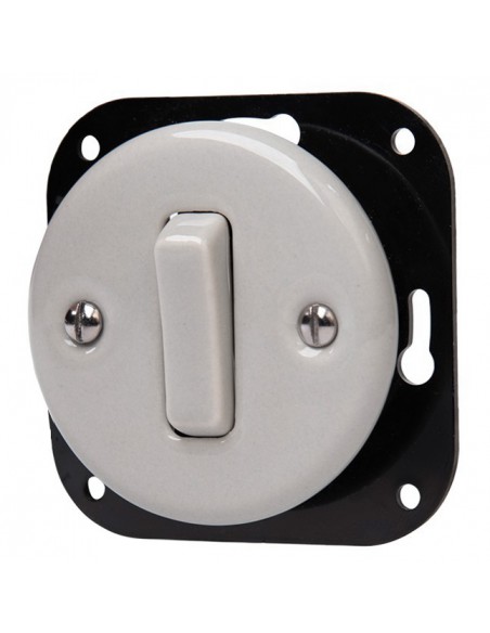 RETRO LOFT CERAMIC SINGLE-MOUNTED FLUSH-MOUNTED SWITCH