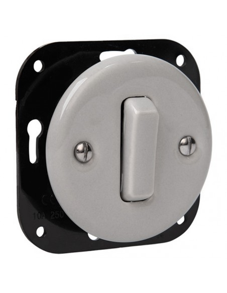 RETRO LOFT CERAMIC SINGLE-MOUNTED FLUSH-MOUNTED SWITCH