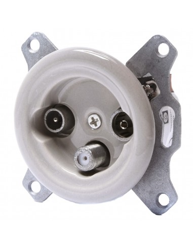 RETRO LOFT CERAMIC SAT TV SOCKET