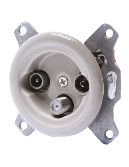 RETRO LOFT CERAMIC SAT TV SOCKET